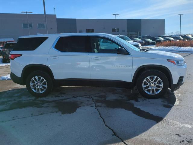 used 2020 Chevrolet Traverse car, priced at $17,500