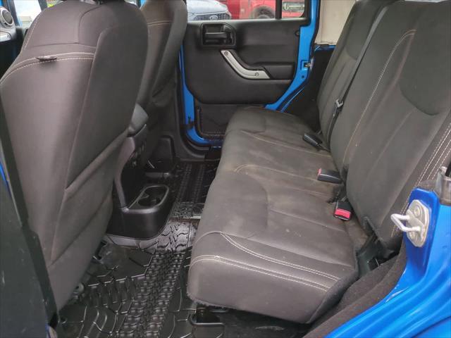 used 2016 Jeep Wrangler Unlimited car, priced at $14,251