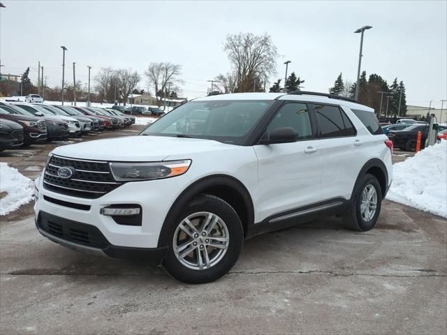 used 2021 Ford Explorer car, priced at $25,351