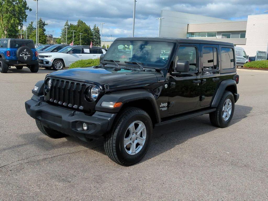 used 2020 Jeep Wrangler Unlimited car, priced at $23,499