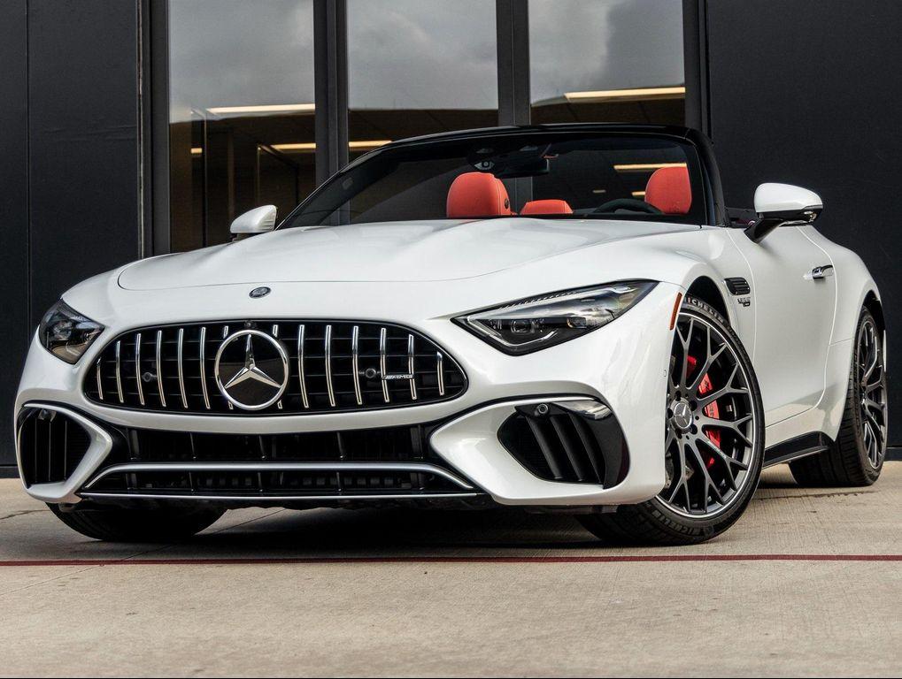 used 2025 Mercedes-Benz AMG SL 55 car, priced at $134,998