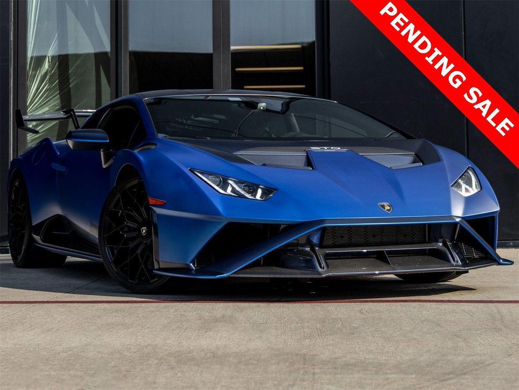 used 2024 Lamborghini Huracan STO car, priced at $589,998
