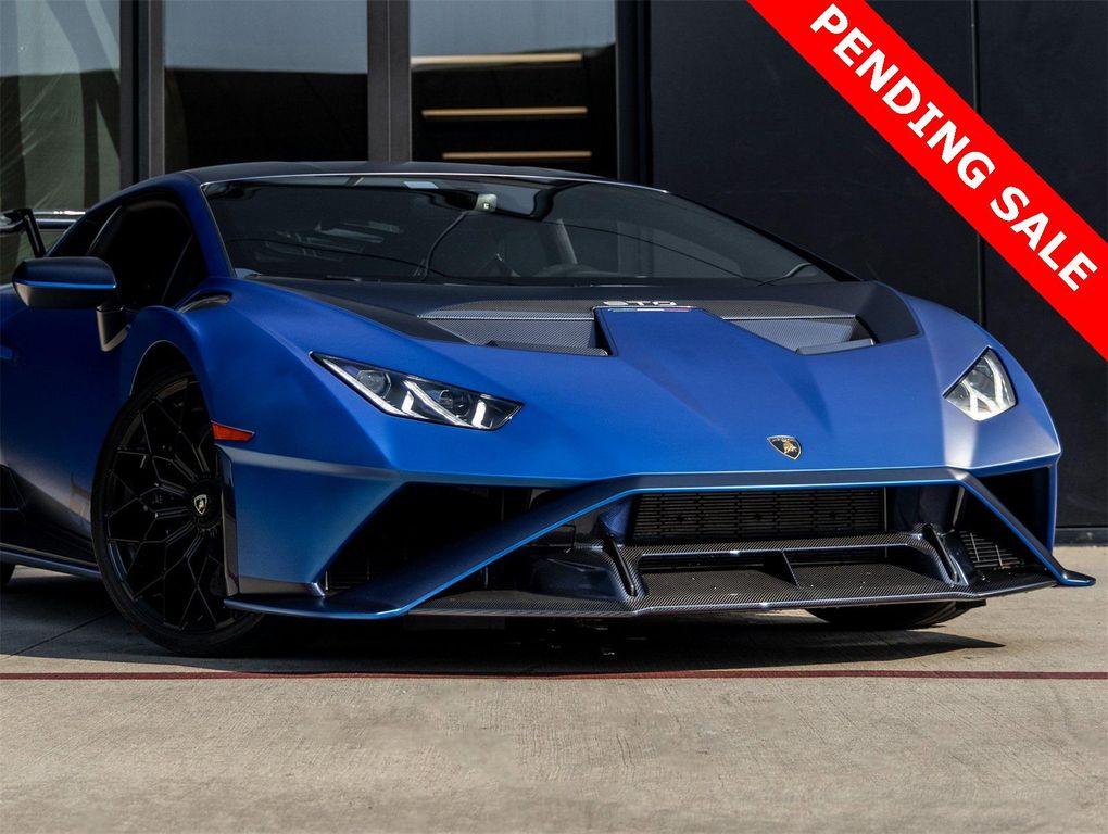 used 2024 Lamborghini Huracan STO car, priced at $589,998