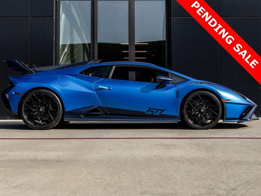 used 2024 Lamborghini Huracan STO car, priced at $589,998