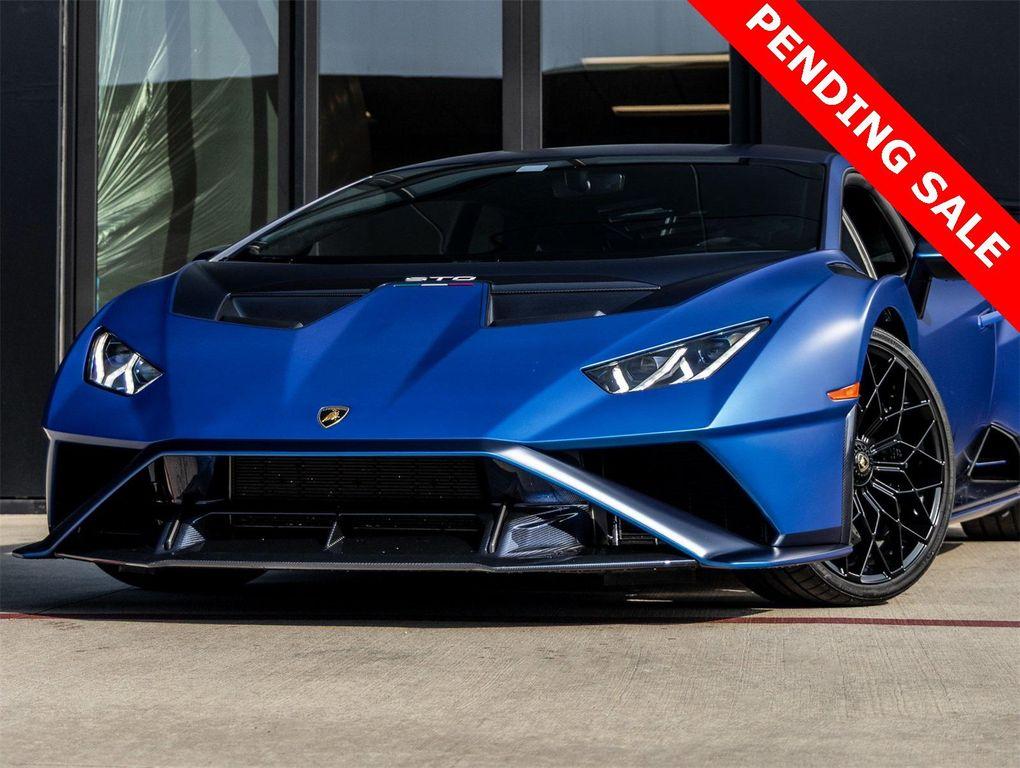 used 2024 Lamborghini Huracan STO car, priced at $589,998