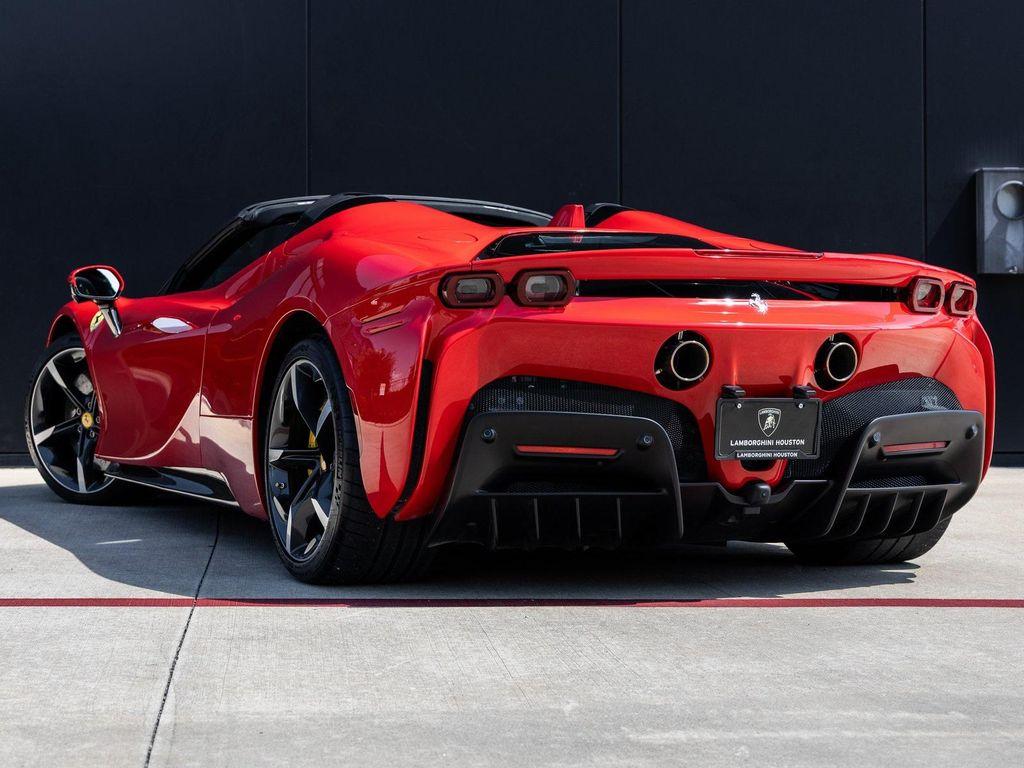 used 2023 Ferrari SF90 Spider car, priced at $609,998