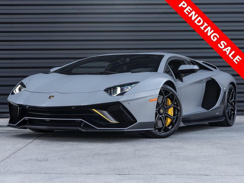 used 2022 Lamborghini Aventador SVJ car, priced at $669,998