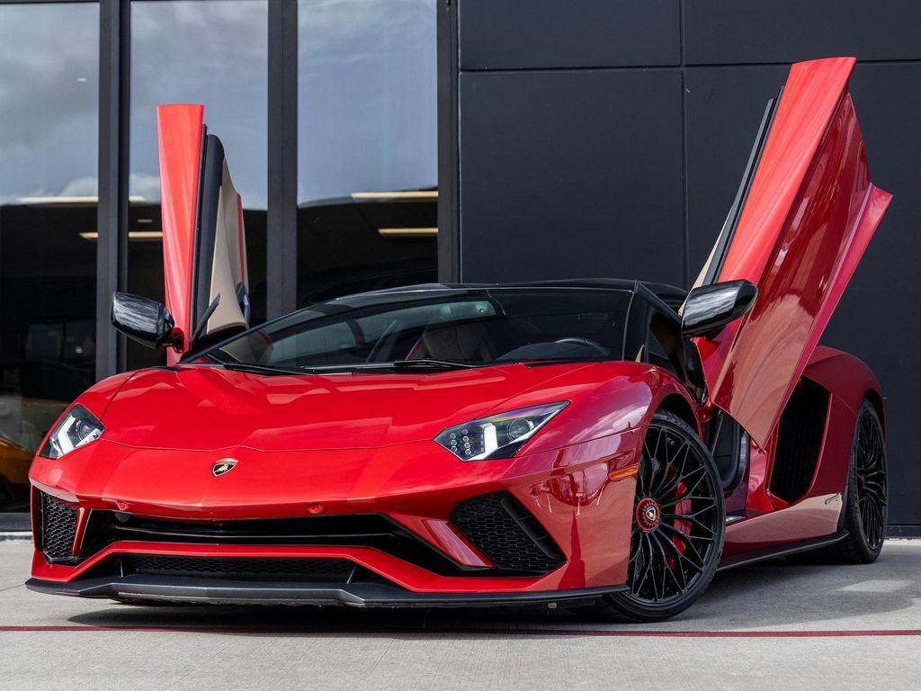 used 2019 Lamborghini Aventador S car, priced at $489,998