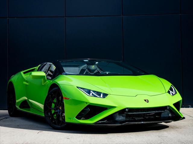 used 2021 Lamborghini Huracan EVO car, priced at $259,998