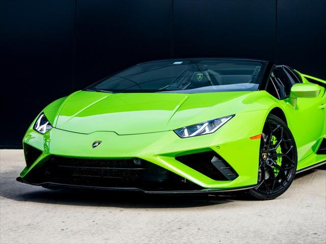 used 2021 Lamborghini Huracan EVO car, priced at $259,998