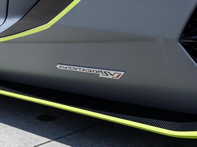 used 2021 Lamborghini Aventador SVJ car, priced at $1,599,998