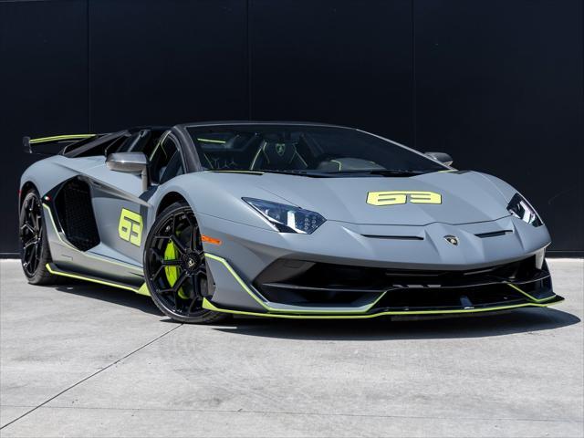 used 2021 Lamborghini Aventador SVJ car, priced at $1,599,998