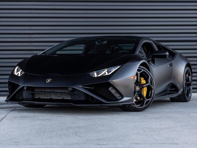 used 2021 Lamborghini Huracan EVO car, priced at $254,998