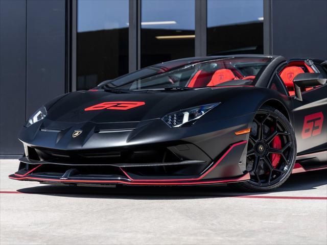 used 2021 Lamborghini Aventador SVJ car, priced at $1,349,998