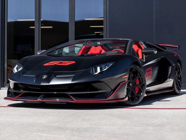 used 2021 Lamborghini Aventador SVJ car, priced at $1,349,998