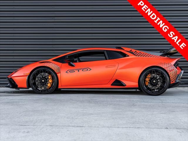 used 2022 Lamborghini Huracan STO car, priced at $374,998