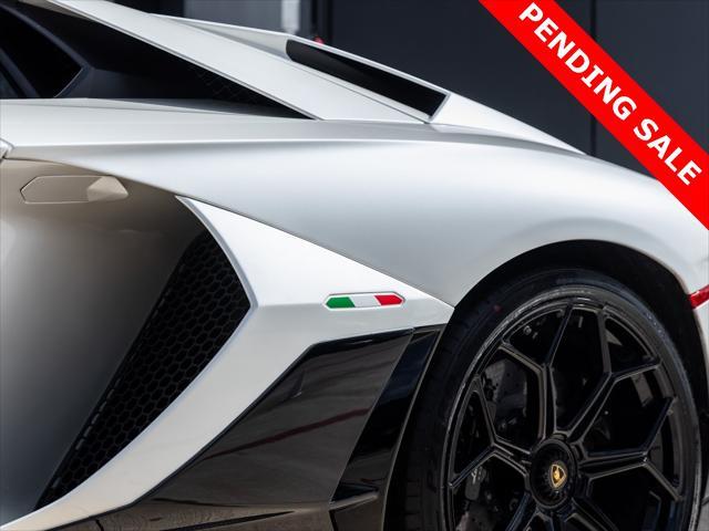 used 2022 Lamborghini Aventador SVJ car, priced at $624,998