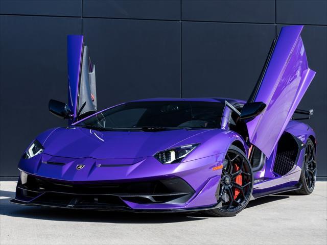 used 2020 Lamborghini Aventador SVJ car, priced at $589,998