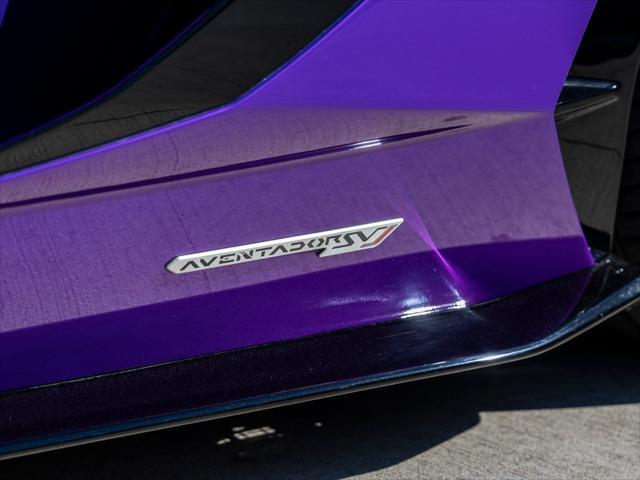 used 2020 Lamborghini Aventador SVJ car, priced at $589,998