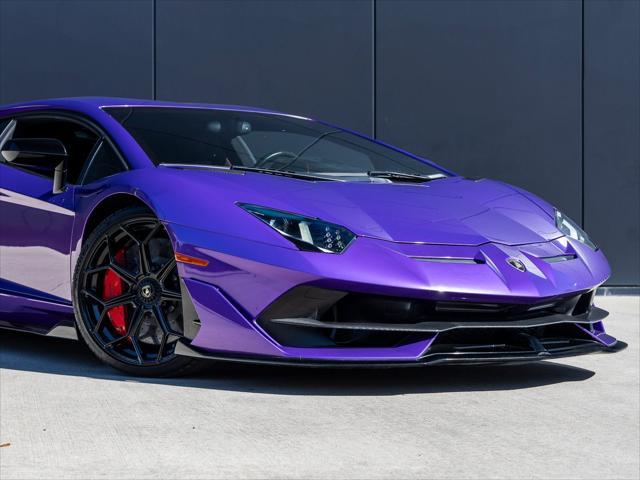 used 2020 Lamborghini Aventador SVJ car, priced at $589,998