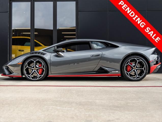 used 2021 Lamborghini Huracan EVO car, priced at $269,998