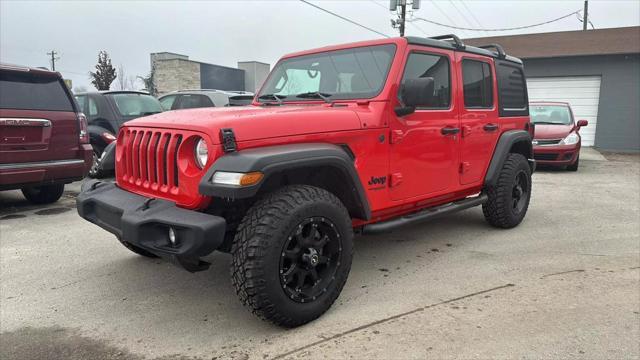 used 2022 Jeep Wrangler Unlimited car, priced at $29,750