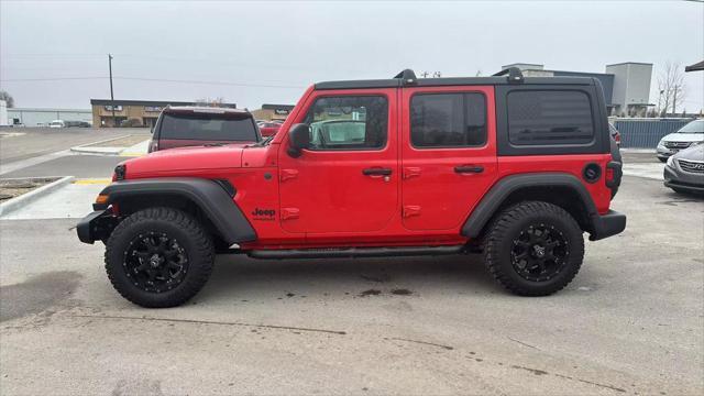 used 2022 Jeep Wrangler Unlimited car, priced at $29,750