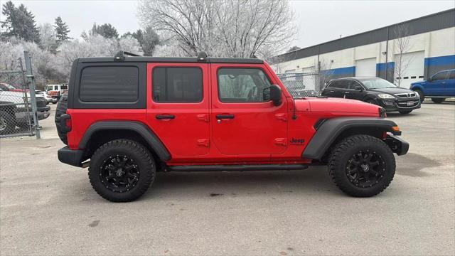 used 2022 Jeep Wrangler Unlimited car, priced at $29,750