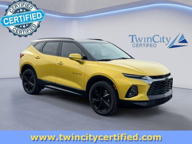 used 2022 Chevrolet Blazer car, priced at $28,920