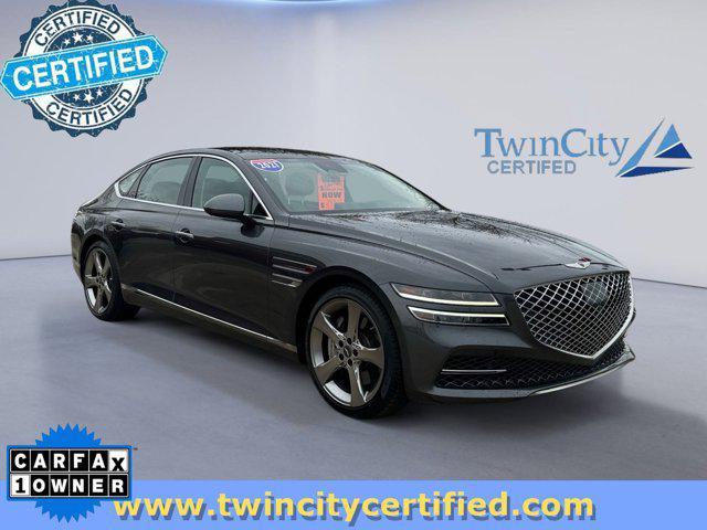 used 2021 Genesis G80 car, priced at $29,907