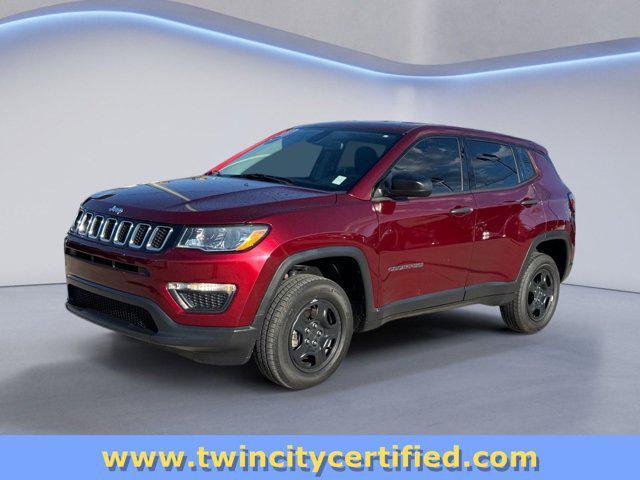 used 2021 Jeep Compass car, priced at $21,455