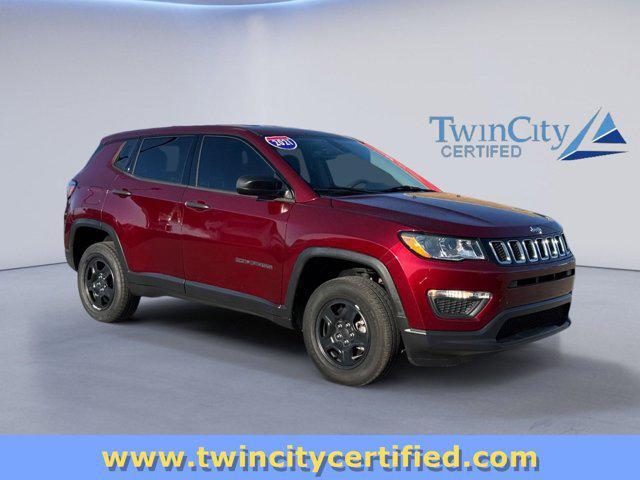 used 2021 Jeep Compass car, priced at $21,455