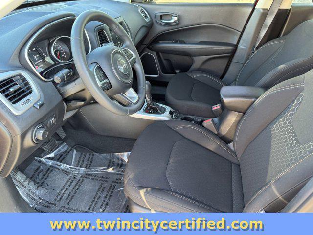 used 2021 Jeep Compass car, priced at $21,455