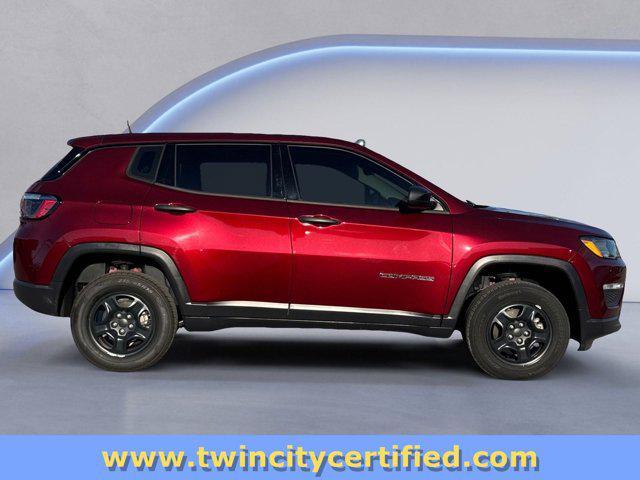 used 2021 Jeep Compass car, priced at $21,455