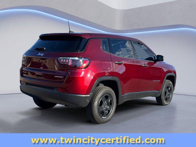 used 2021 Jeep Compass car, priced at $21,455