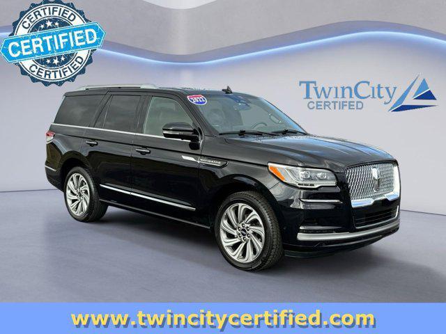 used 2022 Lincoln Navigator car, priced at $55,755