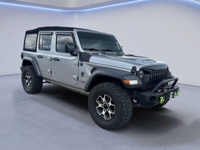 used 2018 Jeep Wrangler Unlimited car, priced at $22,455