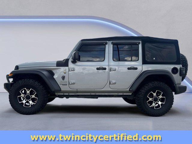 used 2018 Jeep Wrangler Unlimited car, priced at $22,455