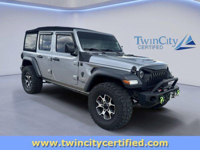used 2018 Jeep Wrangler Unlimited car, priced at $22,455