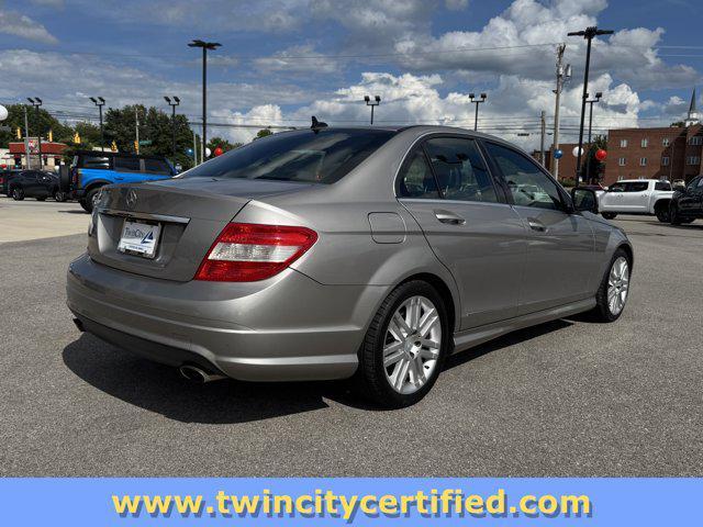 used 2008 Mercedes-Benz C-Class car, priced at $7,679