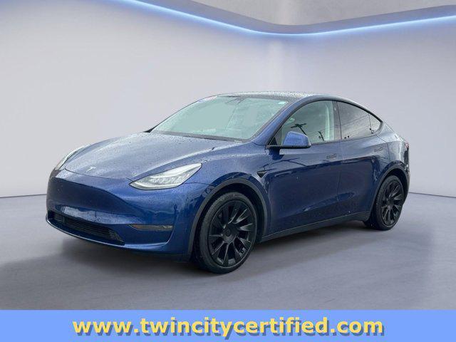used 2021 Tesla Model Y car, priced at $27,499