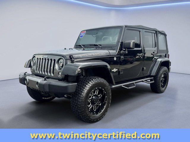 used 2015 Jeep Wrangler Unlimited car, priced at $17,890