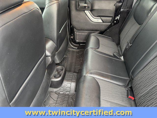 used 2015 Jeep Wrangler Unlimited car, priced at $17,890