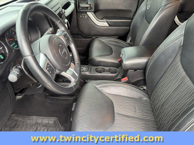 used 2015 Jeep Wrangler Unlimited car, priced at $17,890