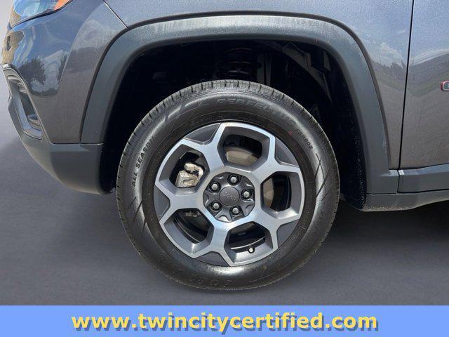 used 2022 Jeep Compass car, priced at $24,677