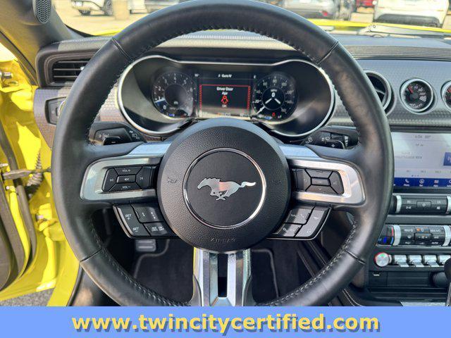 used 2021 Ford Mustang car, priced at $42,825