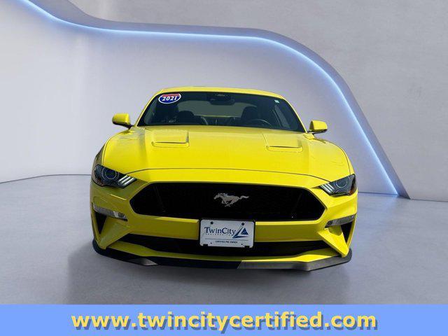 used 2021 Ford Mustang car, priced at $42,825