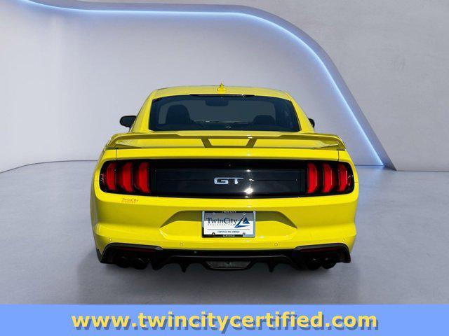 used 2021 Ford Mustang car, priced at $42,825