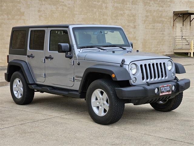used 2018 Jeep Wrangler JK Unlimited car, priced at $18,015