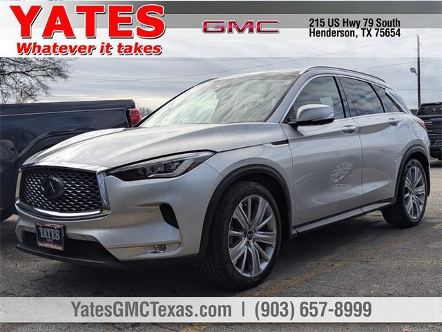 used 2021 INFINITI QX50 car, priced at $29,179